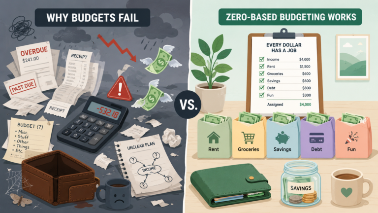 why budgets fail budgeting system illustration